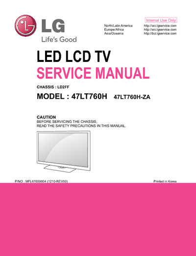 LG 47LT760H LED LCD