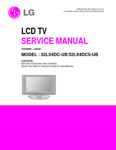 LG 32LX4DC-UB Ch LA53A