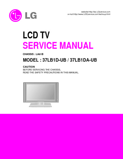 LG 37LB1D-UB Ch LA61B