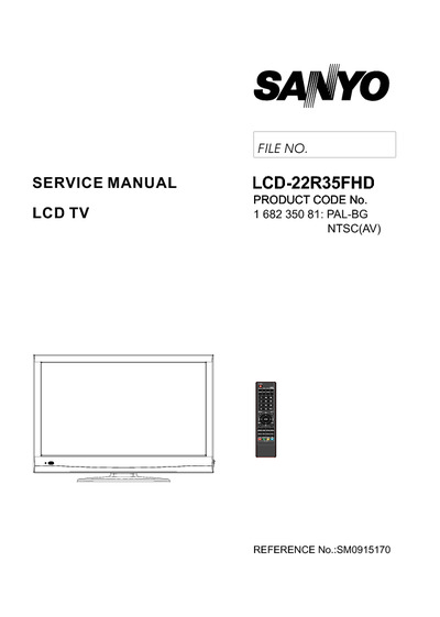 Sanyo LCD 22R35FHD