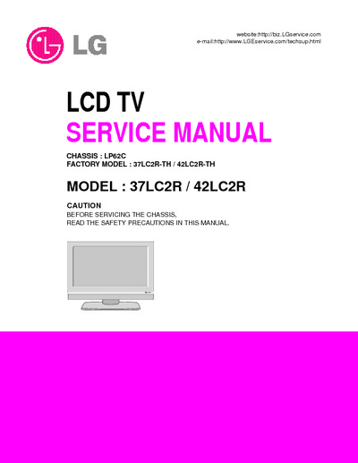 LG 37LC2R Ch LP62C