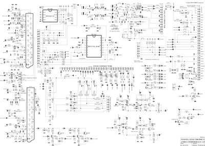 Vestel 17MB24 Electrical Diagram