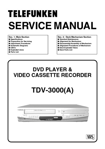 Telefunken TDV-3000A