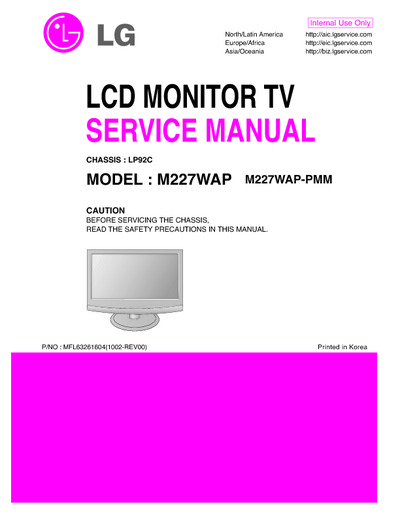 Monitor LG M227WAP-PM