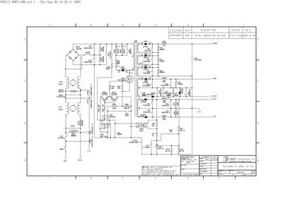 Crate 112 0024349 revA00-SCH  Power Supply