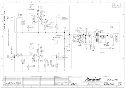 Marshall rackmount 2x40w 8004