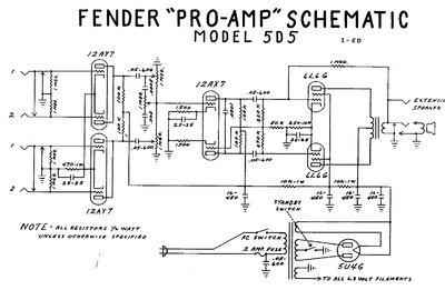 Fender Pro 5d5 schem