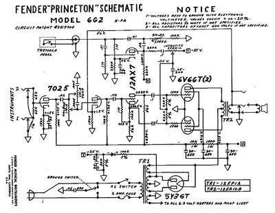 Fender Princeton 6g2 schem