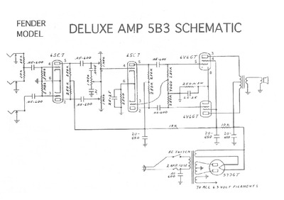 Fender Deluxe 5b3 schem