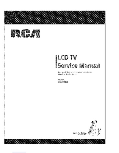 RCA 50LB45RQ LCD