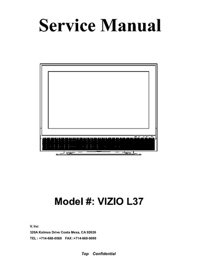 VIZIO L37 HDTV
