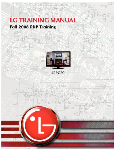 LG 42PG20 Training