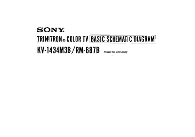 Sony KV-1434
