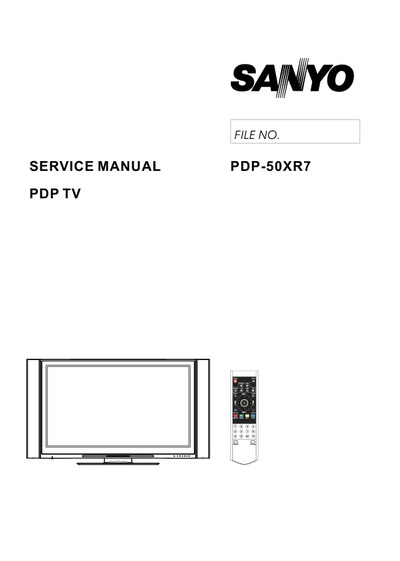 SANYO PDP-50XR7