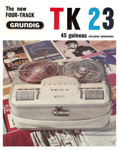 Grundig TK-23-Brochure