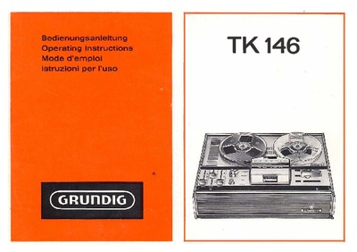 Grundig TK-146 Owners Manual