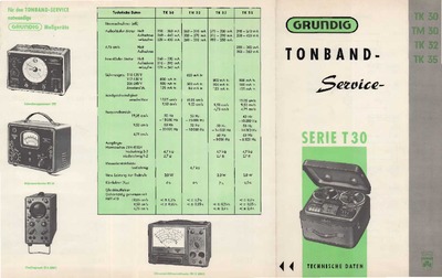 Grundig TM-30-TK-30-32-35 Service Manual