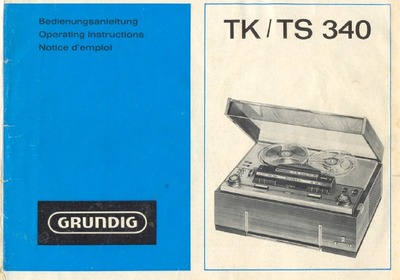 Grundig TK-TS-340 Owners Manual