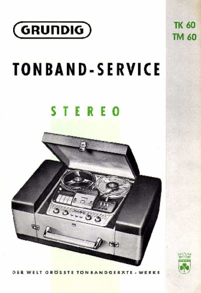 Grundig TM-60-TK-60 Service Manual