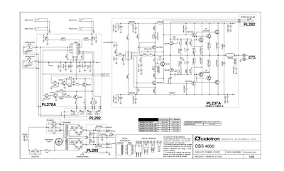 Amplificador Ciclotron DBS4000