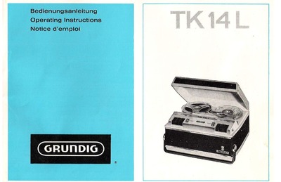 Grundig TK-14L Owners Manual