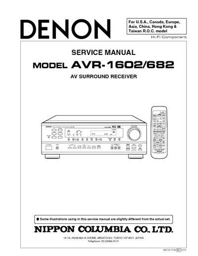 Denon AVR-1602 / 682