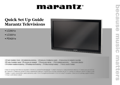 Marantz LC-3201 Owners Manual