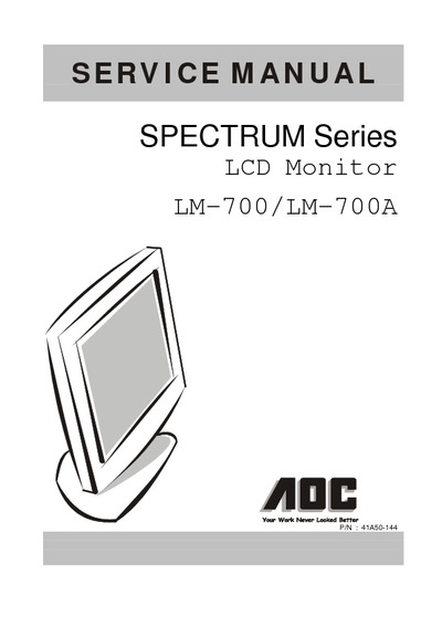 AOC LCD LM700