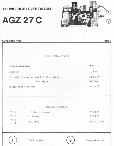Philips AGZ27c Vintage