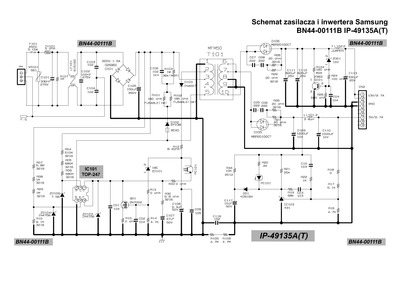 Samsung BN44-00111B IP-49135A-T PSU
