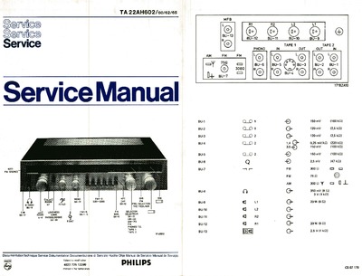 Philips AH-602 Service Manual