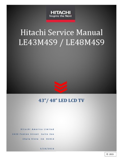 Hitachi LE43M4S9