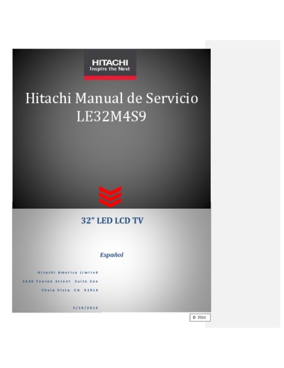 Hitachi LE32M4S9