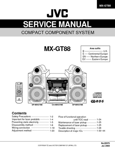 JVC MX-GT88
