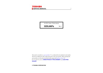 Toshiba 32DL66Ps