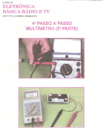 Eletronica Rádio TV - Multímetro 2