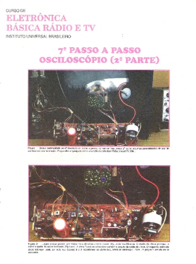 Osciloscópio II -  Eletronica Rádio TV