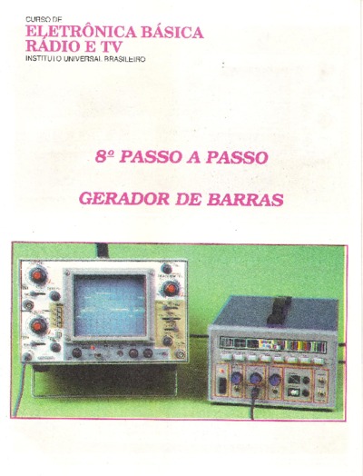 Gerador de Barras -  Eletronica Rádio TV