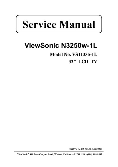 VIEWSONIC N3250w-1L VS11335-1L