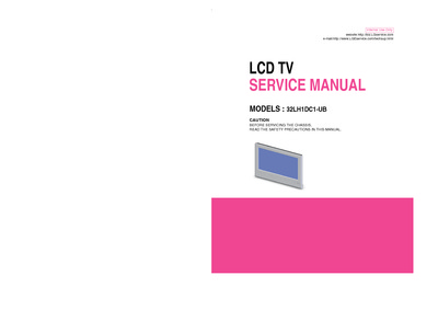 LG 32LH1DC1-UB LCD