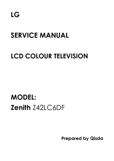 Zenith Z42LC6DF LCD