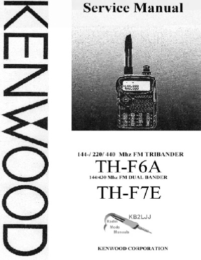 KENWOOD TH-F7A-E