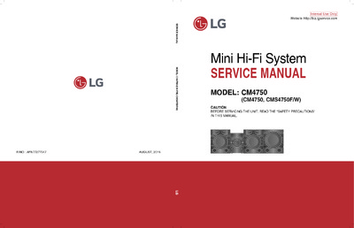 LG CM4750 Mini Hi-Fi