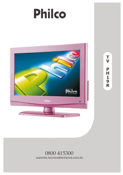Philco PH19R LCD