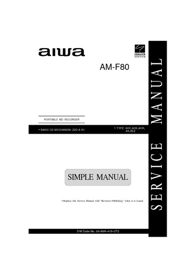 AIWA AM-F80