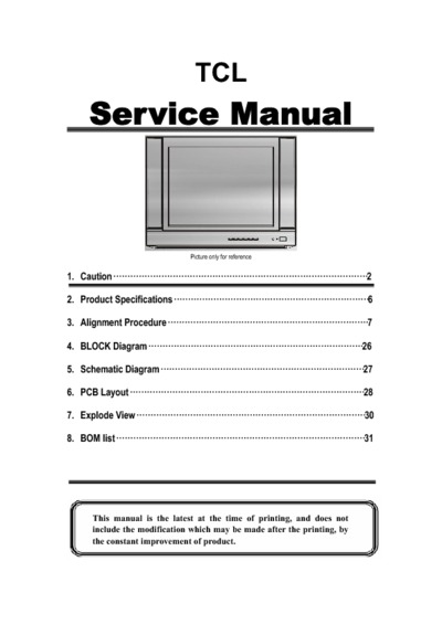 M28SPG8 Service Manual