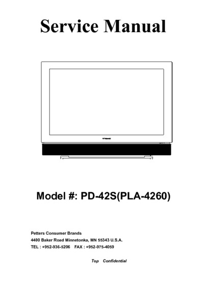 Polaroid LCD TV PLA4260