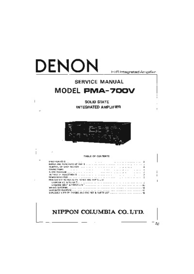 Denon PMA 700-V