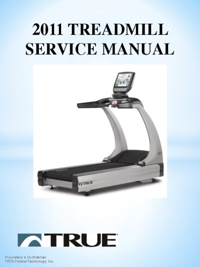 True Treadmill 2011 Service
