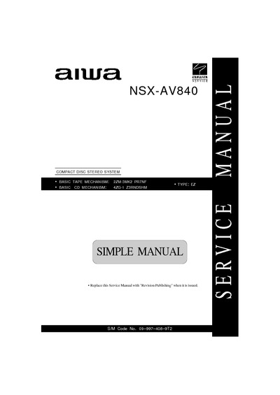 AIWA NSX-AV720